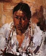 Nikolay Fechin Indian oil painting on canvas
